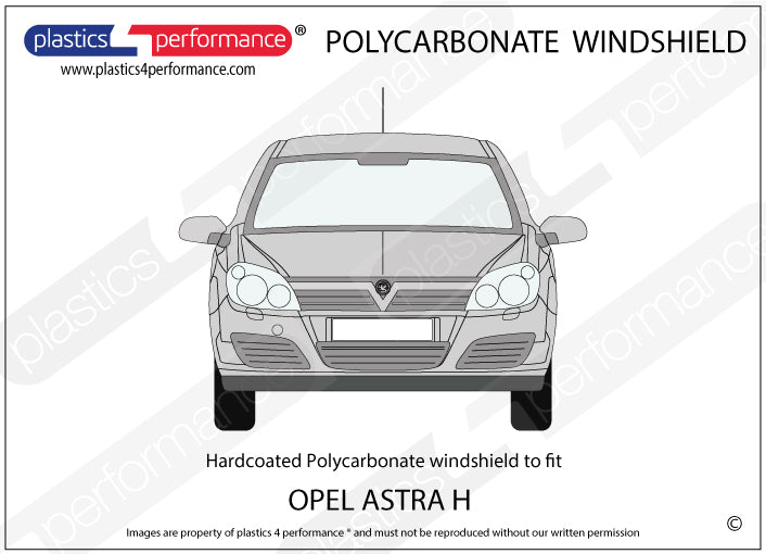 Carica immagine in Galleria Viewer, Vetri in Policarbonato per Opel Astra H 3 Porte
