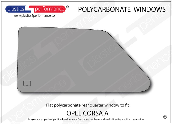 Carica immagine in Galleria Viewer, Vetri in Policarbonato per Opel Corsa A 3 Porte
