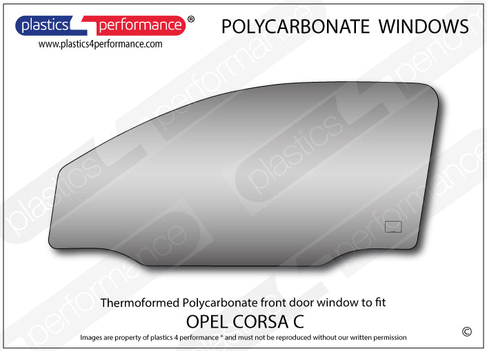 Carica immagine in Galleria Viewer, Vetri in Policarbonato per Opel Corsa C 3 Porte
