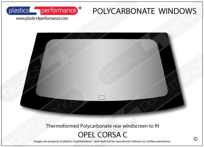 Carica immagine in Galleria Viewer, Vetri in Policarbonato per Opel Corsa C 3 Porte
