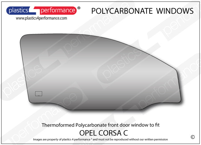 Carica immagine in Galleria Viewer, Vetri in Policarbonato per Opel Corsa C 3 Porte
