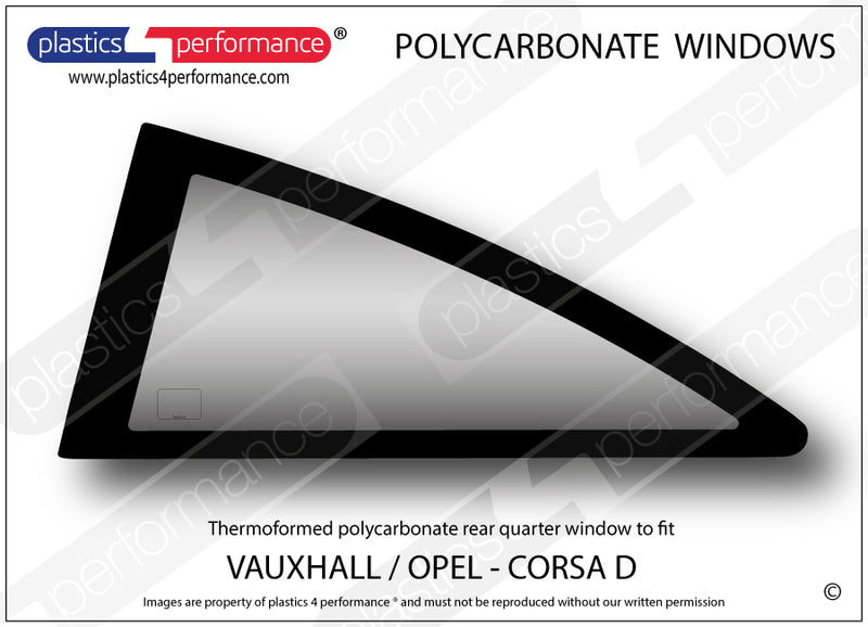 Carica immagine in Galleria Viewer, Vetri in Policarbonato per Opel Corsa D
