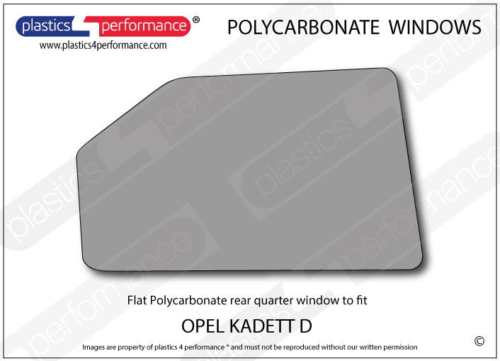 Carica immagine in Galleria Viewer, Vetri in Policarbonato per Opel Kadett D 3 Porte

