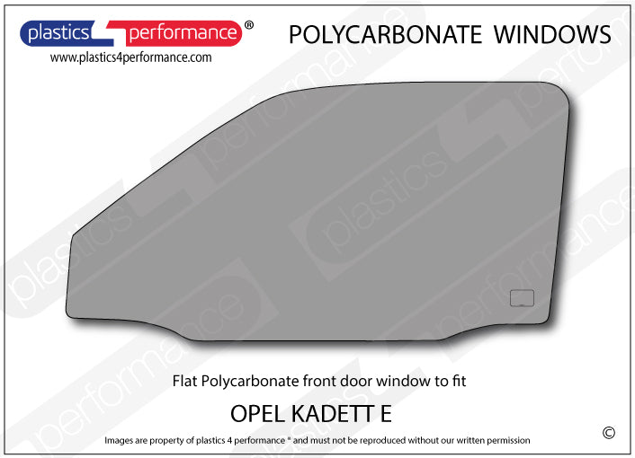 Carica immagine in Galleria Viewer, Vetri in Policarbonato per Opel Kadett E 3 Porte
