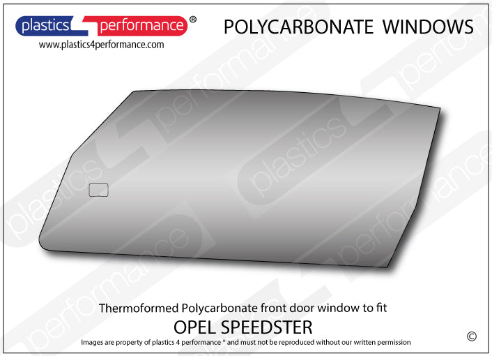 Vetri in Policarbonato per Opel Speedster