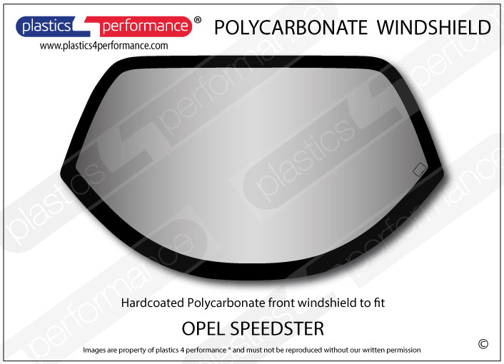 Carica immagine in Galleria Viewer, Vetri in Policarbonato per Opel Speedster
