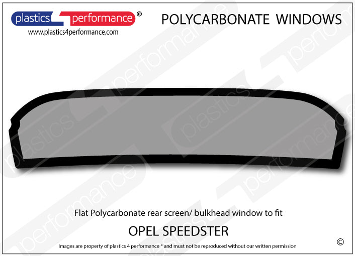 Carica immagine in Galleria Viewer, Vetri in Policarbonato per Opel Speedster
