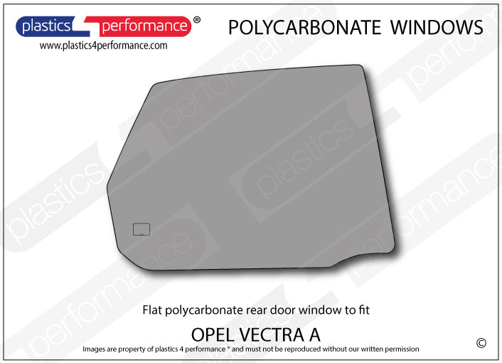 Vetri in Policarbonato per Opel Vectra A 4 Porte Berlina