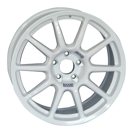 Orli Braid Fullrace A Dimensione 8X18 Spaziatura 5X114.3 Scartamento 53 Alesaggio 56 Bianco