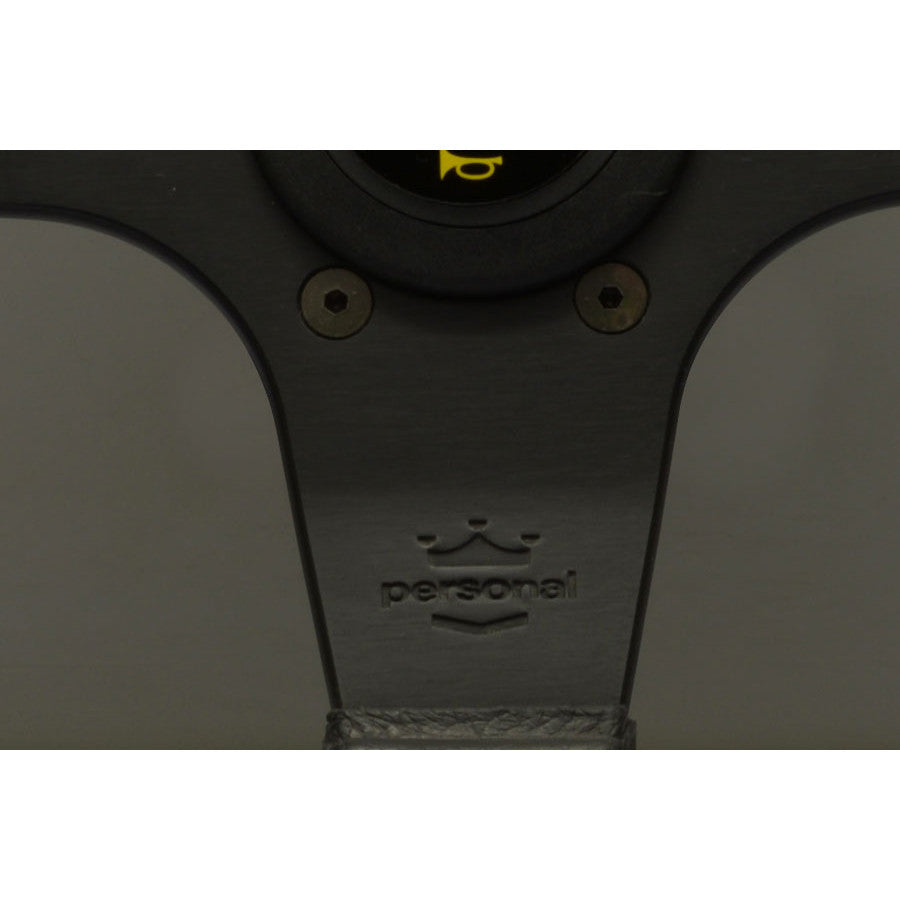 Volante Personal Blitz (350 mm) Poliuretano Nero, Razze Nere