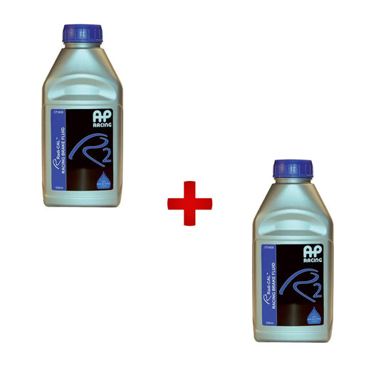 Pack 2 flaconi Liquido Freno AP Racing DOT 4
