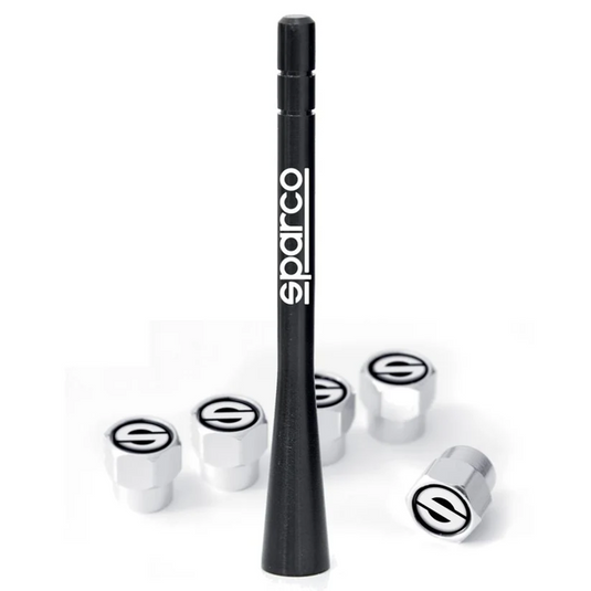 Pack antenna con 5 tappi valvola Sparco