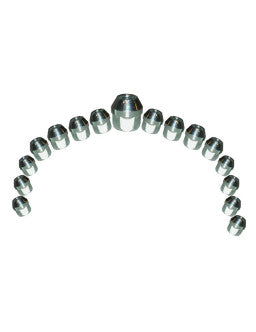 Pack Dadi Coniche Acciaio 12x125