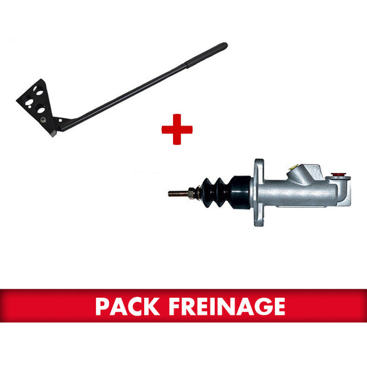 Pack freno a mano verticale + pompa freno 0.625 senza serbatoio