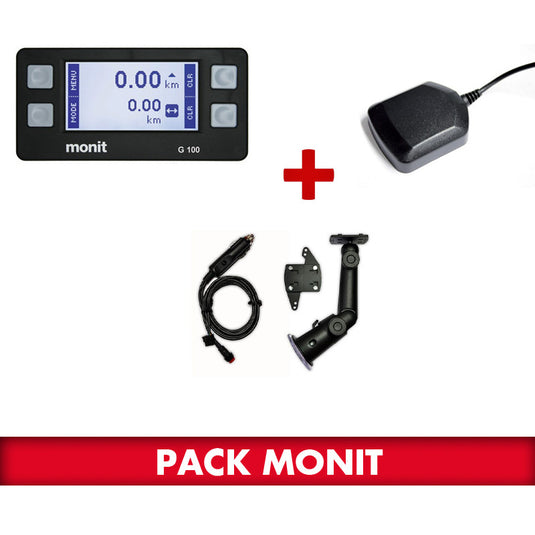 Pack Reco Monit G-100 + Antenna GPS + Supporto Ventosa