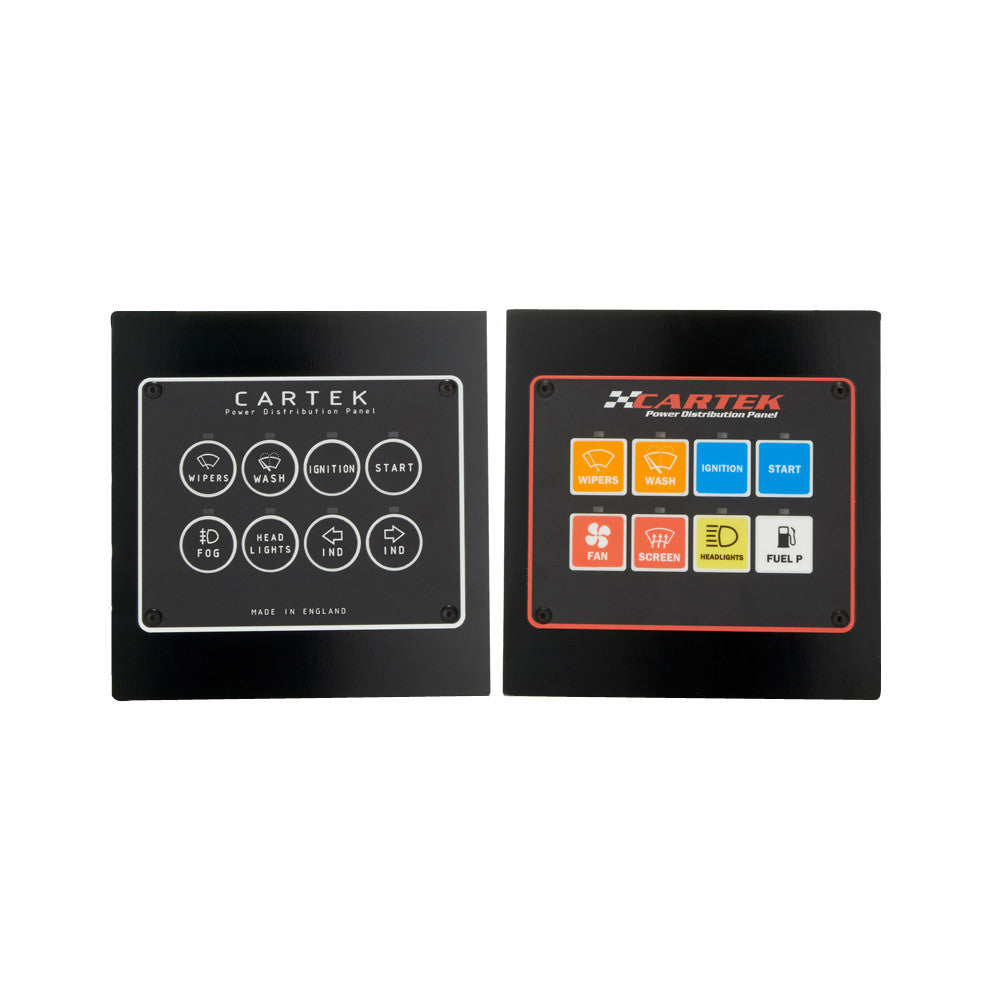 Pannello di Distribuzione Elettrico 8 canalli CARTEK