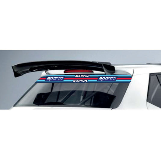 Parasole Sparco lunetto posteriore Martini Racing