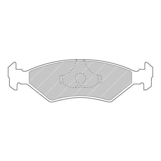 Pastiglie freno FERODO RACING DS2500 FCP206H