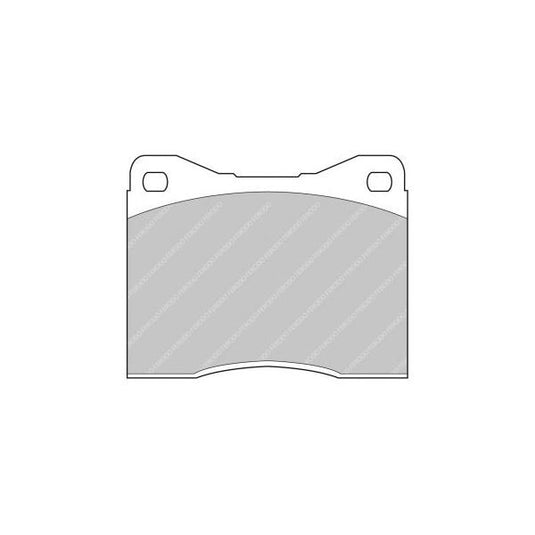 Pastiglie freno FERODO RACING DS2500 FCP399H