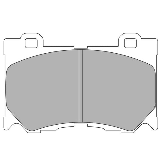 Pastiglie freno FERODO RACING DS2500 FCP4172H