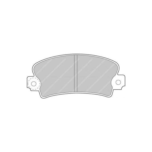 Pastiglie freno FERODO RACING DS3000 FCP72H