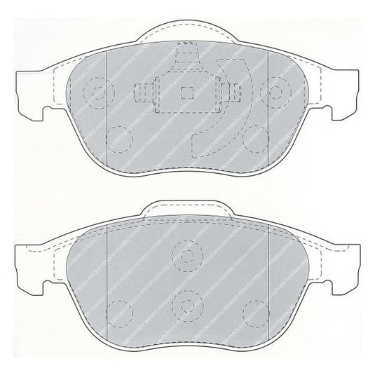 Pastiglie freno FERODO RACING DS2500 FCP1441H
