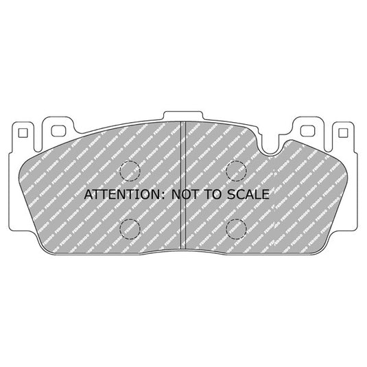 Pastiglie freno FERODO RACING DS2500 FCP4712H
