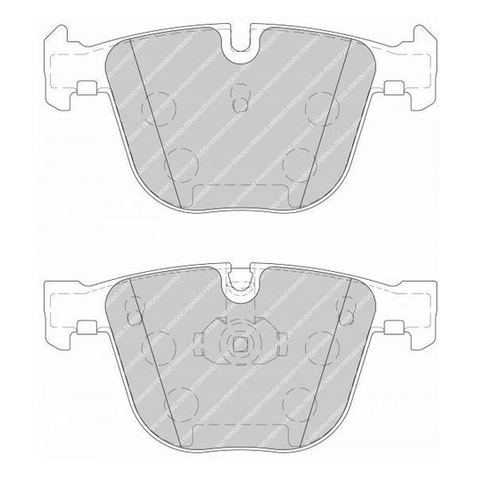 Pastiglie freno FERODO RACING DS2500 FCP1672H