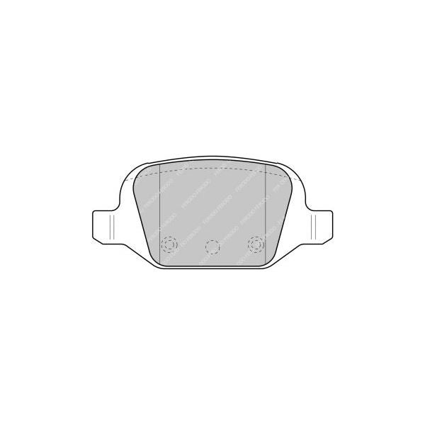Pastiglie freno FERODO RACING DS2500 FCP1324H