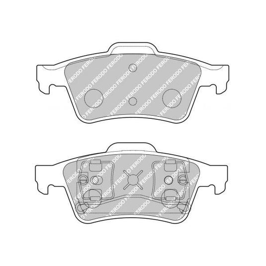 Pastiglie freno FERODO RACING DS2500 FCP1540H