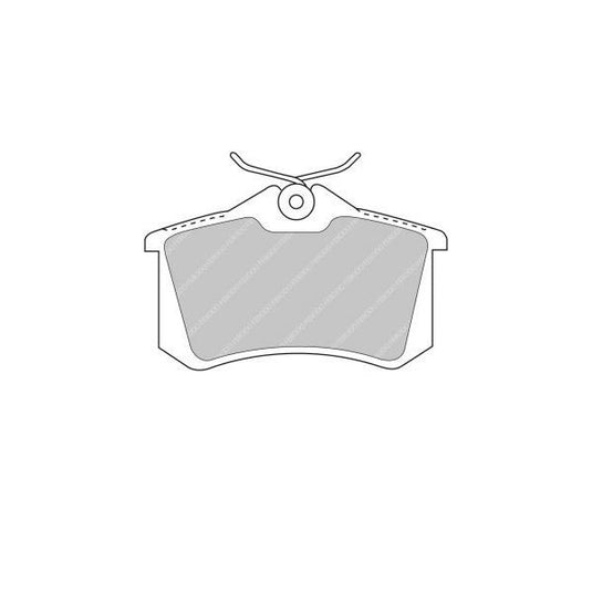 Pastiglie freno FERODO RACING DS2500 FCP1491H