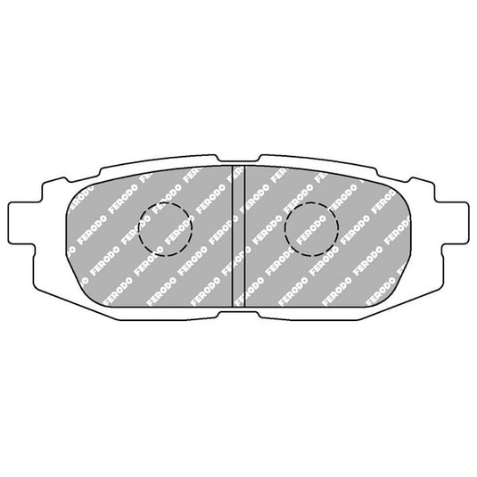Pastiglie freno FERODO RACING DS2500 FCP4187H