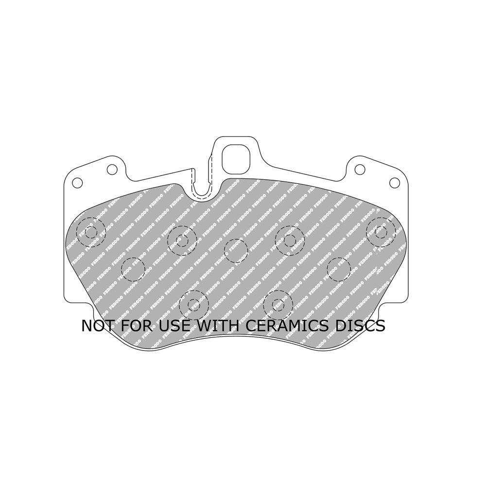 Pastiglie freno FERODO RACING DS2500 FCP4467H