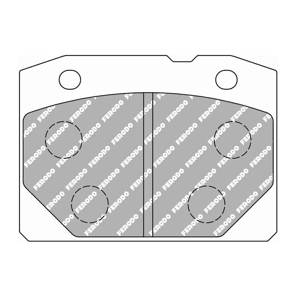 Pastiglie freno FERODO RACING DS2500 FCP96H