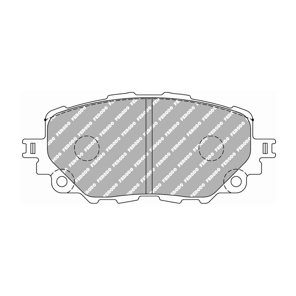 Pastiglie freno FERODO RACING DS2500 FCP4873H