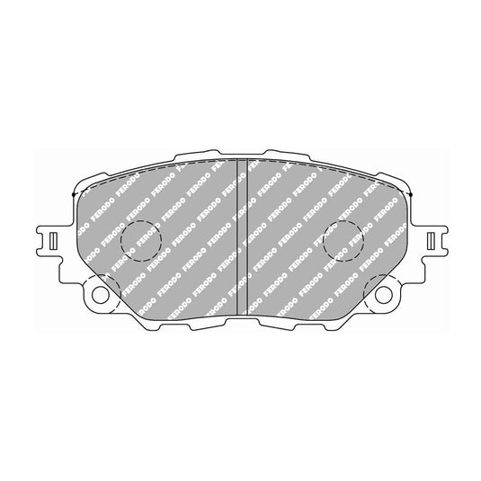 Pastiglie freno FERODO RACING DS2500 FCP4873H