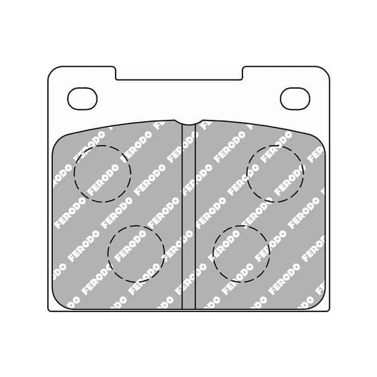 Pastiglie freno FERODO RACING DSUNO FCP809Z