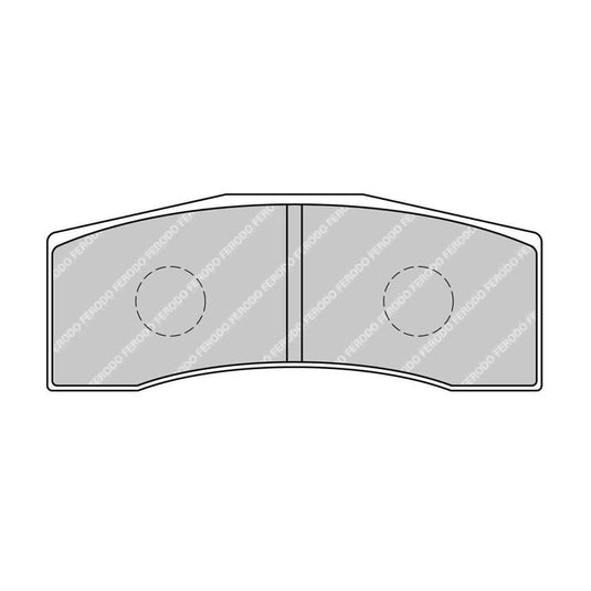 Pastiglie freno FERODO RACING DS1.11 FRP3102W