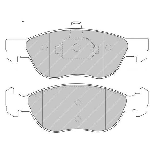 Pastiglie freno FERODO RACING DS2500 FCP1056H