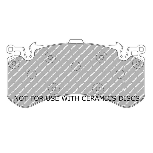 Pastiglie freno FERODO RACING DS2500 FCP4468H