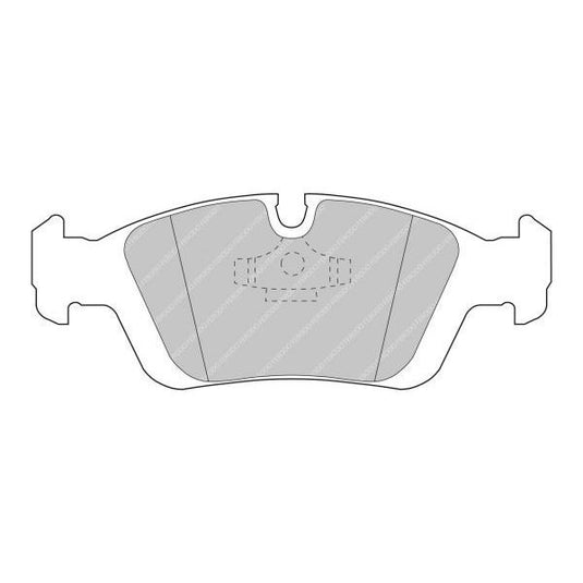 Pastiglie freno FERODO RACING DS3000 FCP725R