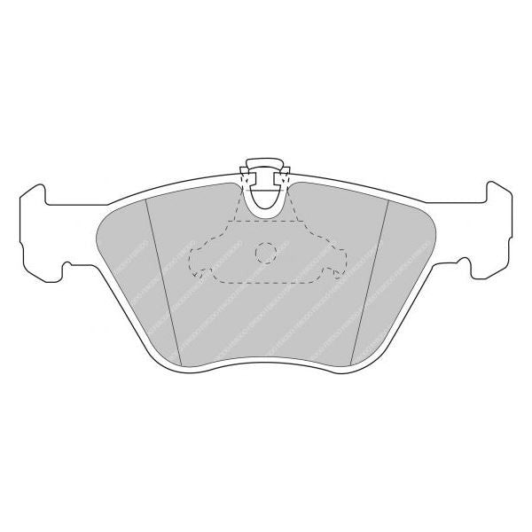 Pastiglie freno FERODO RACING DS2500 FCP1073H