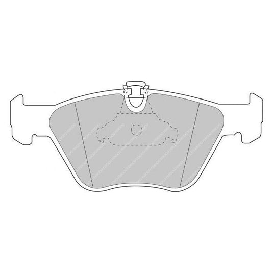 Pastiglie freno FERODO RACING DS2500 FCP1073H
