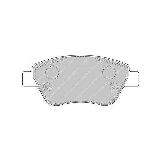 Pastiglie freno FERODO RACING DS2500 FCP1466H