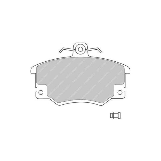 Pastiglie freno FERODO RACING DS2500 FCP370H