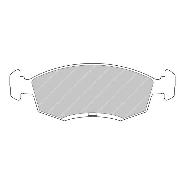 Pastiglie freno FERODO RACING DS2500 FCP276H