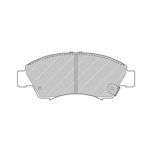 Pastiglie freno FERODO RACING DS2500 FCP777H