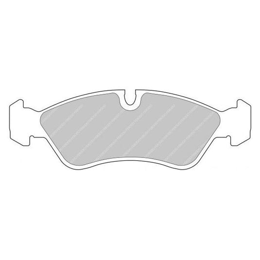 Pastiglie freno FERODO RACING DS2500 FCP584H