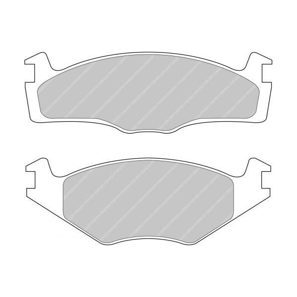 Pastiglie freno FERODO RACING DS2500 FCP392H
