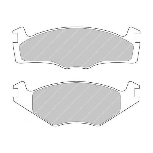 Pastiglie freno FERODO RACING DS2500 FCP392H